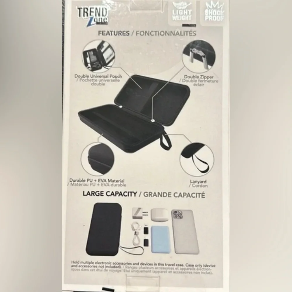 Trendzone NWT travel electronic organizer.